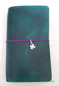 ifidori fauxdori travelers Notebook in Aqua