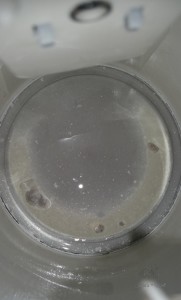 Kalkablagerung im Wasserkocher