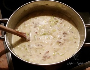 Käse Lauch Suppe