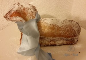 selbstgebackenes Vanille Osterlamm