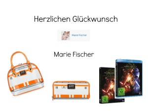 Gewinner Star Wars BB-8 Kreativ Wettbewerb
