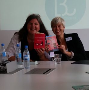 Lesung von Kristina Günak und Tinna Brömme auf der #LBC16
