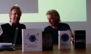 Frank Schätzing und sein Verleger Helge Malchow bei der #Lbc16