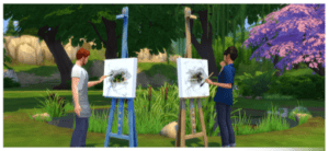 Maler Karriere in die Sims4