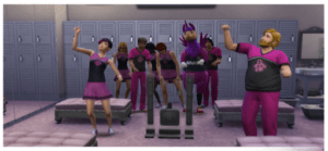 Sportler Karriere in die Sims4