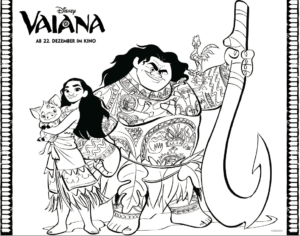 Vaiana Malvorlagen