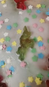 Haribo Feenland Einhoerner für Regenbogenkuchen