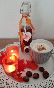 Pumpkin Spice Sirup Rezept fuer Starbucks Pumkin Spice Latte selbstmachen