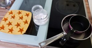 Material zum herstellen von eigenen Wax Melts