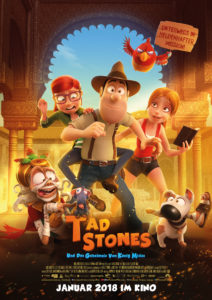 Filmplakat Tad Stones und das Geheimnis von König Midas