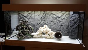 Juwel Rio 180 LED Aquarium inklusive 3D Rueckwand in Schiefer