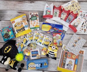 Inhalt der Batman-Minion Schultüte für Finn