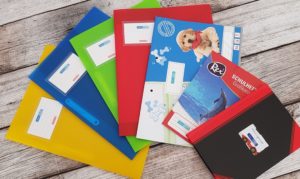 Schnellhefter und Hefte zur Einschulung