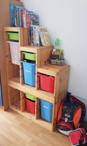 12 Jahre altes Ikea Trofast Regal - vorher Bild