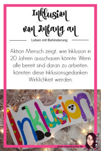 Inklusion von Anfang an mit Aktion Mensch