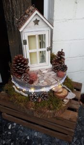 DIY Dekolaterne aus Naturmaterialien