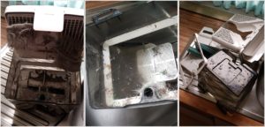Filterreinigung des Thomas Aqua+ Pet & Family - Alternative zum Saugwischer von Vorwerk oder dem Prowin Win i