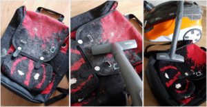 vorher nachher Vergleich des THOMAS Aqua+ Pet & Family Staubsauger