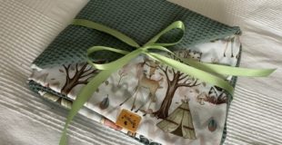 Babydecke DIY ganz einfach selber nähen - Anfängergeeignet - Geschenkidee zur Geburt