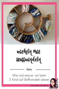 Pinterest Pin Stoffwindeln beim 3. Kind