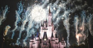 Gedankenkarussell zum Jahreswechsel, Disneyland Feuerwerk