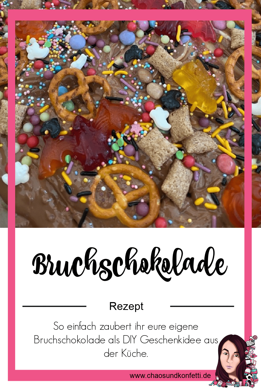 Bruchschokolade - eine DIY Geschenkidee für jede Gelegenheit von ChaosundKonfetti.de