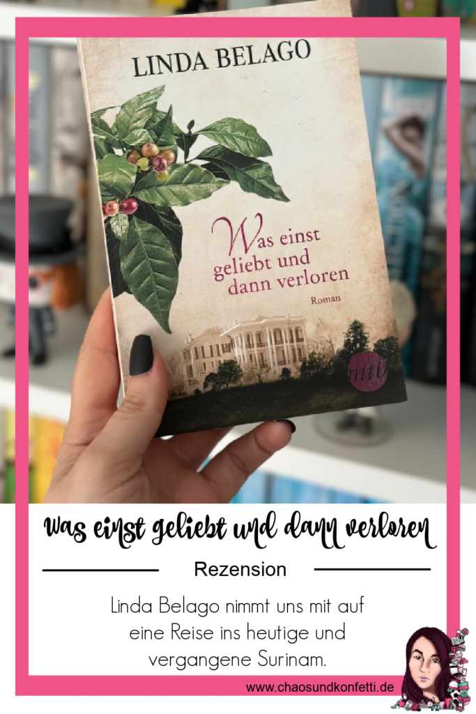 Was eins geliebt und dann verloren von Linda Belago aus dem mtb Verlag der Harper Collins Germany Gruppe - eine Rezension von Chaos und Konfetti