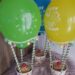 mit Suessigkeiten gefuellte Heissluftballons zum Kindergeburtstag ein absoluter Hingucker